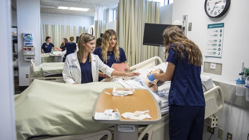 Cedarville nursing simulation lab